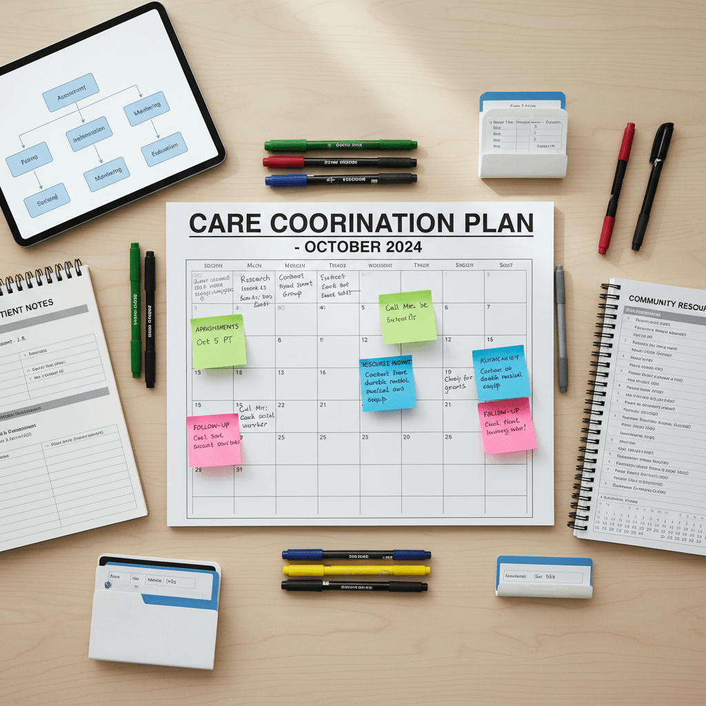 Care coordination planning tools